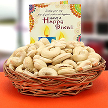 Cashew Delight with Diwali Greetings 