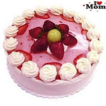 1 Kg Strawberry cake