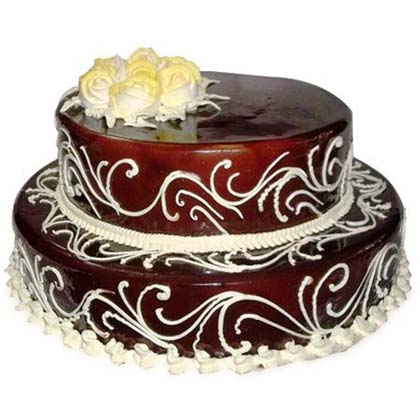 Send 2 Tier Chocolate Oreo Cake to Guwahati with Petalscart